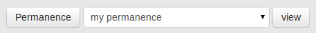 Select the created permanence for the roulette strategy test